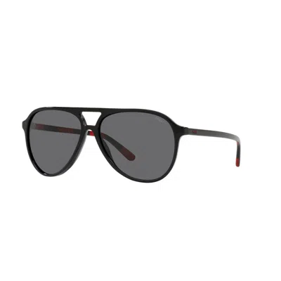 Ralph Lauren Men's Sunglasses  Ph4173-500187  59 Mm Gbby2 In Black