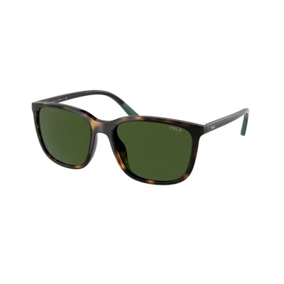 Ralph Lauren Men's Sunglasses  Ph4185u-500371  56 Mm Gbby2 In Brown