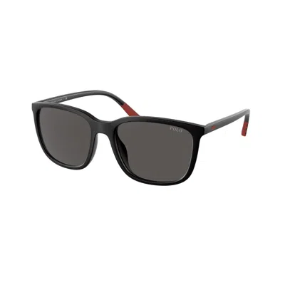 Ralph Lauren Men's Sunglasses  Ph4185u-537587  56 Mm Gbby2 In Black