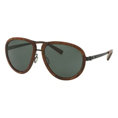 Ralph Lauren Men's Sunglasses  Rl7053-900371  59 Mm Gbby2 In Gray