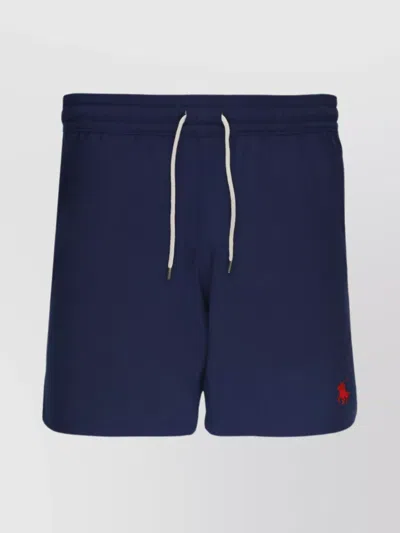 RALPH LAUREN MEN'S SWIM TRUNKS EMBROIDERED PONY