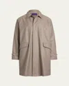 Ralph Lauren Men's Waldridge Wool And Cashmere Walking Coat In Neutral