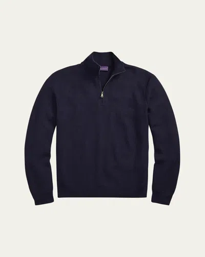 Ralph Lauren Knitted Jumper In Blue