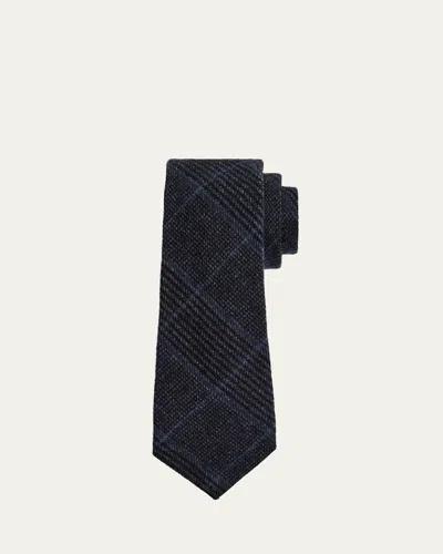 Ralph Lauren Men's Wool, Silk And Cashmere Glen Plaid Tie