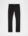 Ralph Lauren Men's Wool Slim Five-pocket Pants In Black