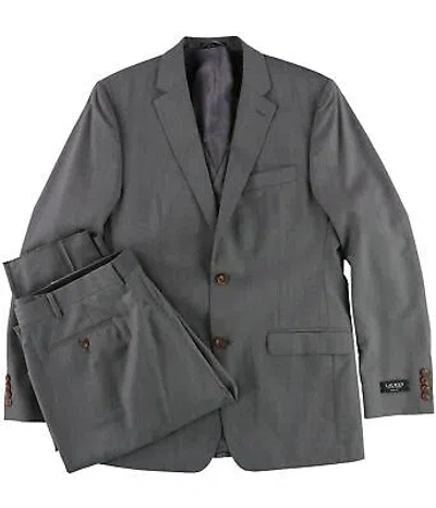 Pre-owned Ralph Lauren Mens 3-piece Formal Tuxedo In Gray