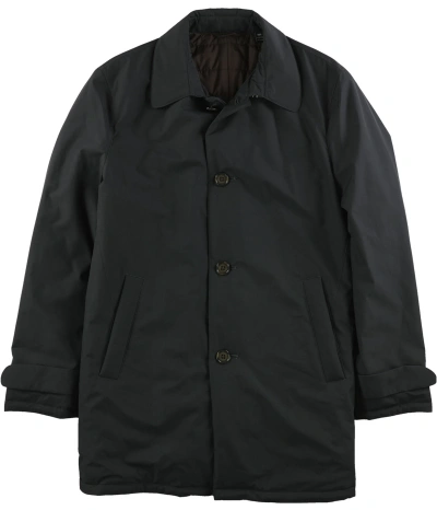 Pre-owned Ralph Lauren Mens Water-repellent Coat In Black