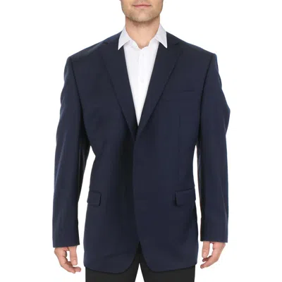 Ralph Lauren Mens Wool Two-button Sportcoat In Blue