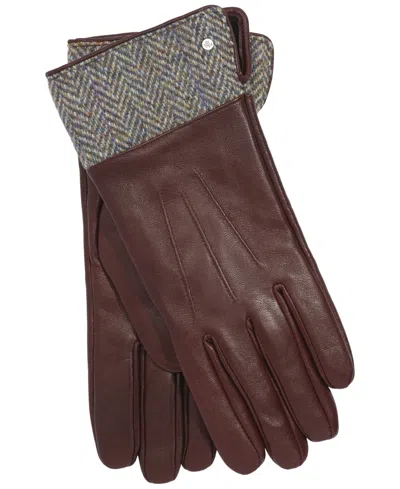 Ralph Lauren Menswear Hybrid Glove In Brown