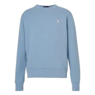 Ralph Lauren Menswear Loopback Fleece Sweatshirt In Blue