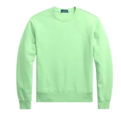 Ralph Lauren Menswear Loopback Fleece Sweatshirt In Green