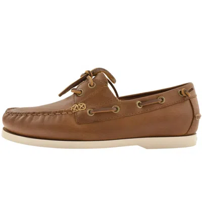 Ralph Lauren Merton Boat Shoes Brown