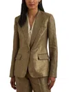 Ralph Lauren Metallic Tailored Blazer