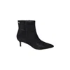 Ralph Lauren Mid-calf Black Boots With Pointed Toe In Black
