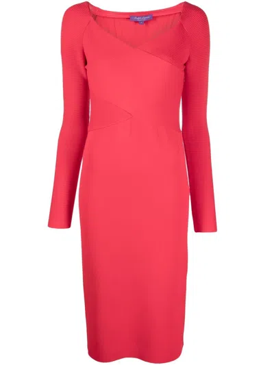 Polo Ralph Lauren Mid-length Cocktail Dress In Red