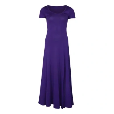 Pre-owned Ralph Lauren Mid-length Dress In Purple