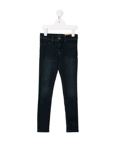 Polo Ralph Lauren Mid-rise Skinny Jeans In Black