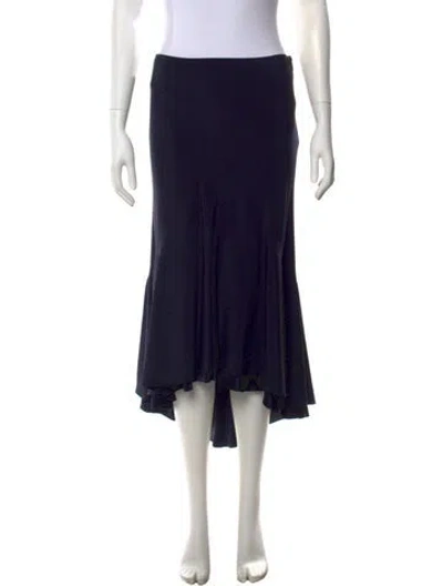 Pre-owned Ralph Lauren Midi Length Skirt In Blue
