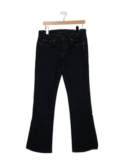 Pre-owned Ralph Lauren Mid-rise Flared Jeans In Blue