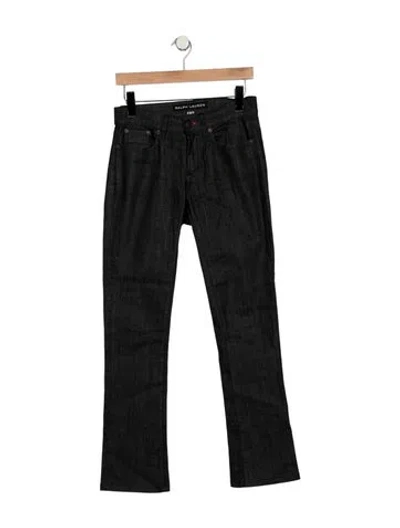 Pre-owned Ralph Lauren Mid-rise Flared Jeans In Multicolor