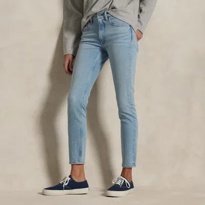 Polo Ralph Lauren Mid-rise Super-slim Jean In Dulah Wash In Multi