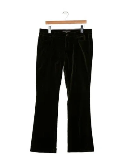 Pre-owned Ralph Lauren Mid-rise Wide Leg Jeans In Black