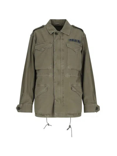 Ralph Lauren Military Technical Jacket In Green