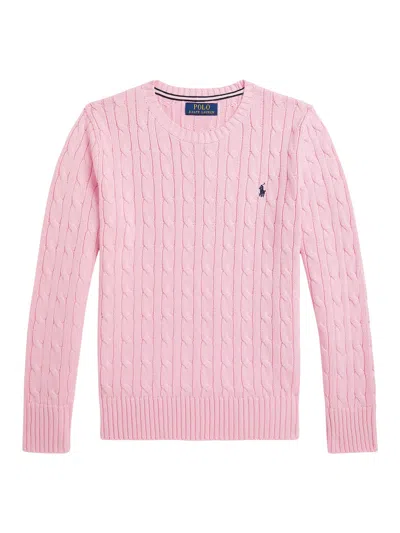 Ralph Lauren Mini Boy's Classic Sweater In Pink