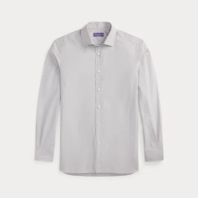 Ralph Lauren Mini-glen Check Twill Shirt In Gray