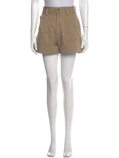 Pre-owned Ralph Lauren Mini Shorts In Brown