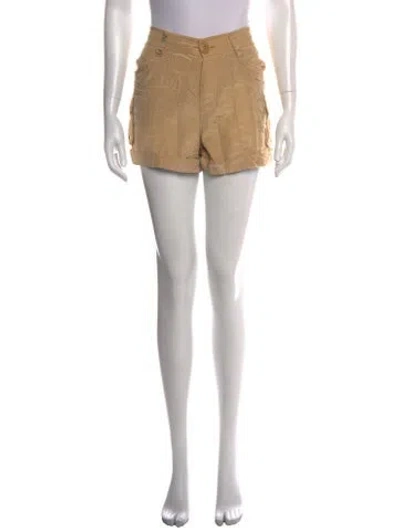 Pre-owned Ralph Lauren Mini Shorts In Brown