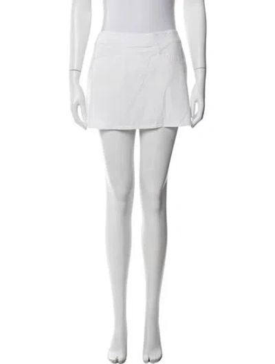 Pre-owned Ralph Lauren Mini Shorts In White