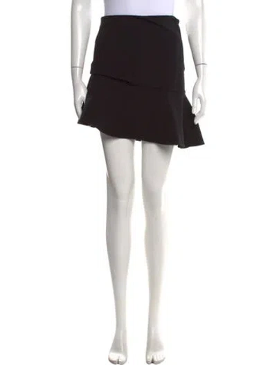 Pre-owned Ralph Lauren Mini Skirt In Black