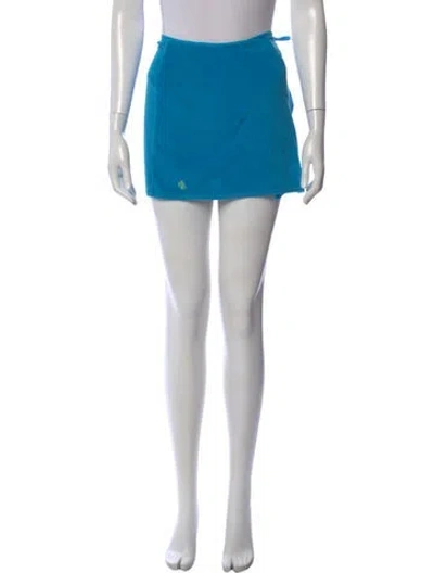 Pre-owned Ralph Lauren Mini Skirt In Blue