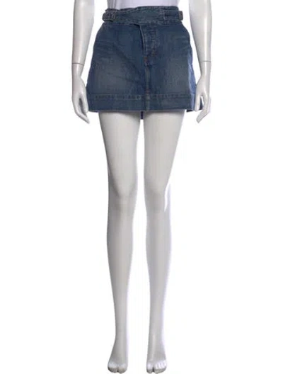Pre-owned Ralph Lauren Mini Skirt In Blue