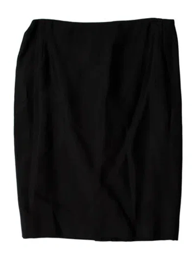 Pre-owned Ralph Lauren Mini Skirt W/ Tags In Black