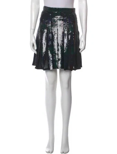 Pre-owned Ralph Lauren Mini Skirt W/ Tags In Green