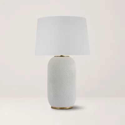 Ralph Lauren Mirelle Extra-large Table Lamp In White