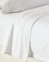 Ralph Lauren Miriah 200 Thread Count Percale Queen Flat Sheet In White