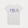 Ralph Lauren Kids' Mixed-logo Cotton Jersey Tee In White