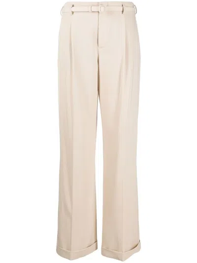 Ralph Lauren Hose Mit Falten In Neutrals