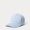 Ralph Lauren Logo Cotton Twill Baseball Cap