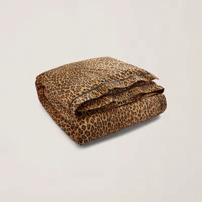 Ralph Lauren Montgomery Percale Duvet Cover In Tan In Brown