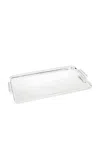 Ralph Lauren Montgomery Rectangular Tray In Silver