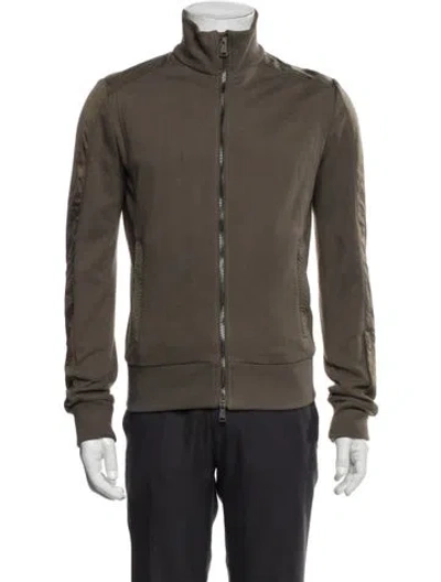 Pre-owned Ralph Lauren Moto Jacket In Green