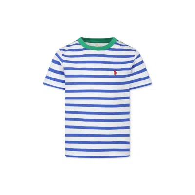 Ralph Lauren Kids' Multicolor T-shirt For Boy With Horse