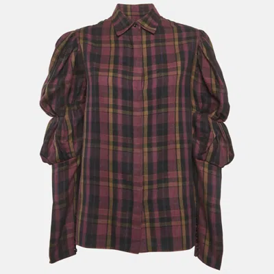 Ralph Lauren Multicolour Plaid Flannel Vivian Blouse