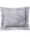 Ralph Lauren Mya Decorative Pillow, 12" X 16" In Soft Grey