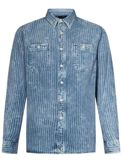 Ralph Lauren N Rrl Shirt In Blue