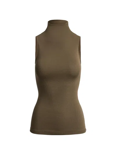 Ralph Lauren Naomie Tank Top In Brown